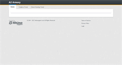 Desktop Screenshot of a2armory.rhinosupport.com