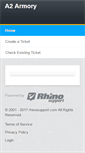 Mobile Screenshot of a2armory.rhinosupport.com